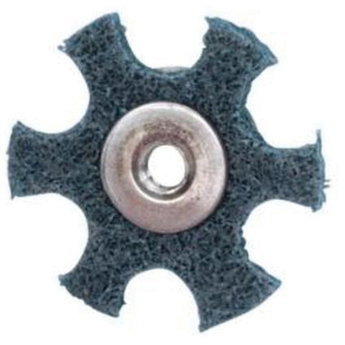 Abrasotex Surface Preparation Star, 3" Dia., Very Fine Grit, Aluminum Oxide Waymarc Industries Inc