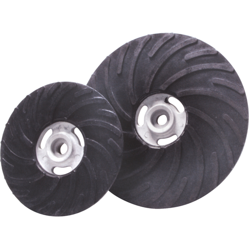 Fibre Discs - Air Cooled Rubber Back Up Pads Waymarc Industries Inc