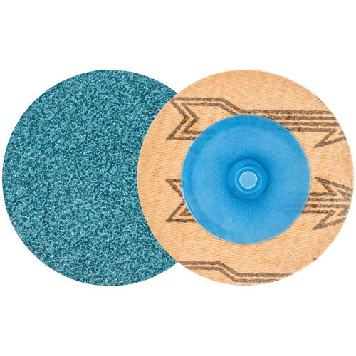 Disque de ponçage TWIST TOPCUT, 2" dia., Grain 60, Zirconium Waymarc Industries Inc