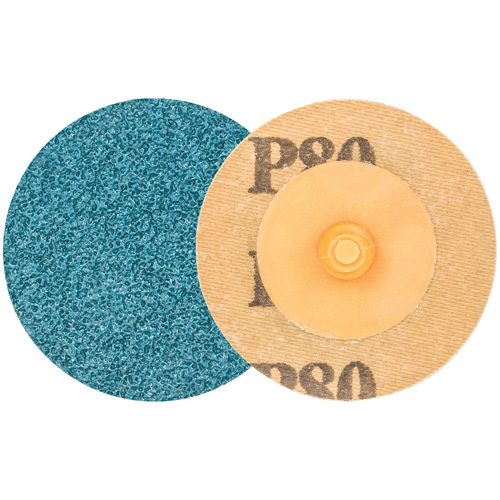 Disque de ponçage TWIST TOPCUT, 2" dia., Grain 80, Zirconium Waymarc Industries Inc
