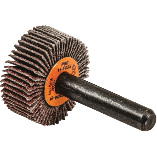 Flap Wheels-Coolcut Flap Wheels, Aluminum Oxide, 80 Grit, 1" x 3/8" x 1/4" Waymarc Industries Inc