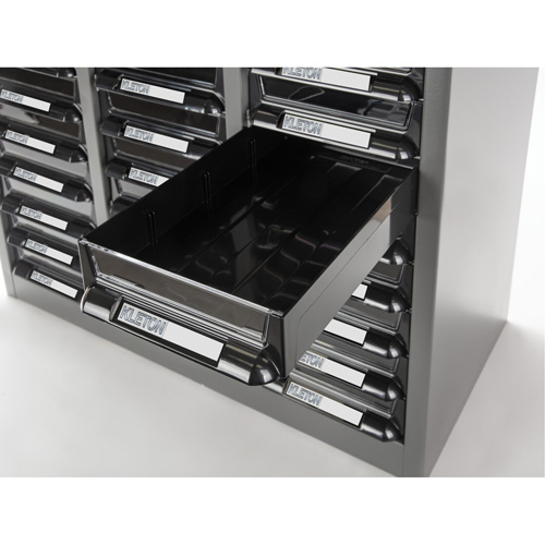 Casiers pour pi&egrave;ces KPC-300, Acier galvanis&eacute;, 60 tiroirs, 21-3/10" x 10-2/5" x 36-9/10", Gris Waymarc Industries Inc