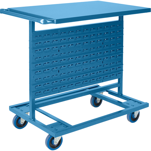 Chariots porte-contenants - Chariot seulement, &agrave; deux c&ocirc;t&eacute;s, 24" la x 38-1/2" p x 36-1/2" h Waymarc Industries Inc