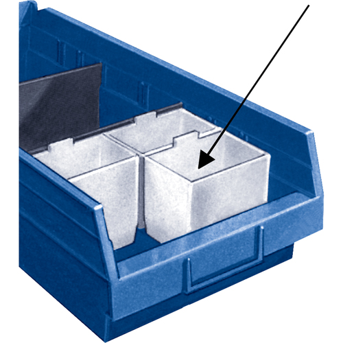 Bacs de rangement pour tablettes - Compartiments Waymarc Industries Inc