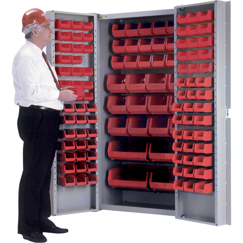 Armoire &agrave; combinaison avec porte creuse, 38" la x 24" p x 72" h, 36 tablettes Waymarc Industries Inc