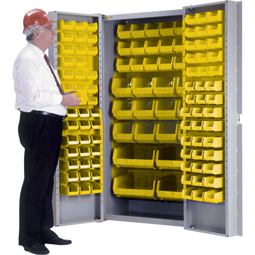 Armoire &agrave; combinaison avec porte creuse, 38" la x 24" p x 72" h, 36 tablettes Waymarc Industries Inc