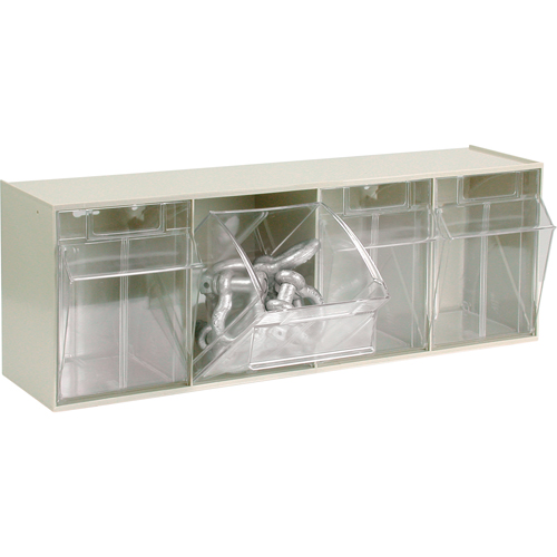 Syst&egrave;me de casiers modulaires Tip-Out, 23-5/8" la x 6-5/8" p x 8-1/8" h, 4 tiroirs Waymarc Industries Inc