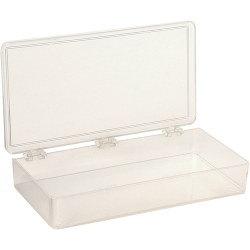 Boîte &agrave; compartiments K-Resin, Plastique, 4" la x 8" p, 1-3/16" h, Transparent Waymarc Industries Inc