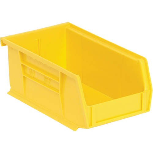 Ultra Stack & Hang Bin, 4-1/8" W x 3" H x 7-3/8" D, Yellow Waymarc Industries Inc
