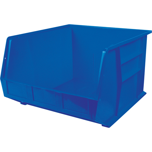 Bacs ultra empilable & suspendable, 16-1/2" la, 11" h x 18" p, Bleu Waymarc Industries Inc