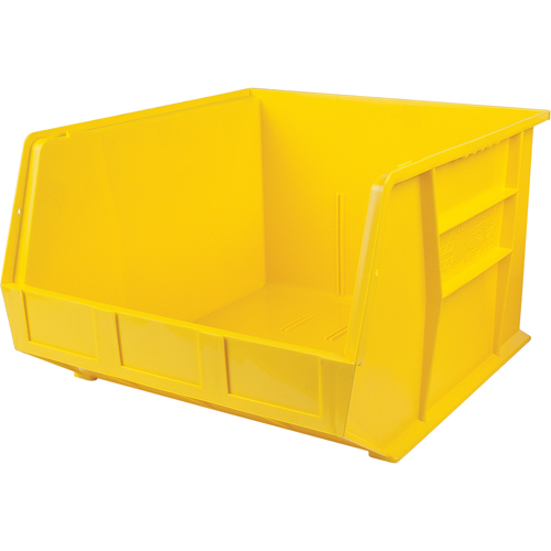 Bacs ultra empilable & suspendable, 16-1/2" la, 11" h x 18" p, Jaune Waymarc Industries Inc