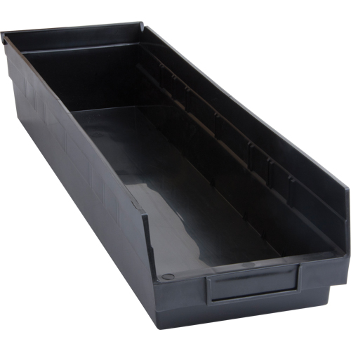 Recycled Shelf Bins, 6-5/8" W x 23-5/8" D x 4" H, 50 lbs. Capacity Waymarc Industries Inc