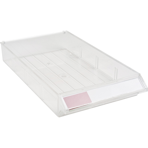 Replacement Drawer for KPC-300 Parts Cabinet, Plastic, 5-3/8" W x 9-13/16" D x 1-3/5" H, Clear Waymarc Industries Inc