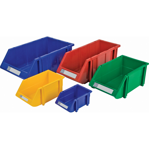 Bac empilable & &agrave; suspendre, 7-7/8" la, 7" h x 17-11/16" p, Rouge Waymarc Industries Inc
