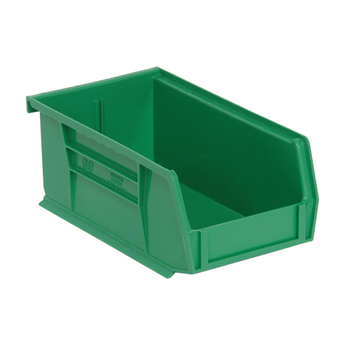 Bacs ultra empilable & suspendable, 4-1/8" la, 3" h x 7-3/8" p, Vert Waymarc Industries Inc