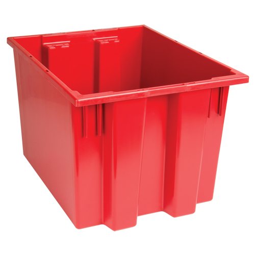 Contenants Stack & Nest, 13" x 19,5" x 15,5", Rouge Waymarc Industries Inc