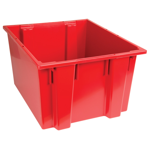 Contenants Stack & Nest, 13" x 23,5" x 19,5", Rouge Waymarc Industries Inc