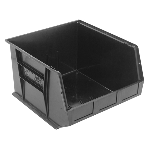 Ultra Stack & Hang Bin, 16-1/2" W x 11" H x 18" D, Black Waymarc Industries Inc
