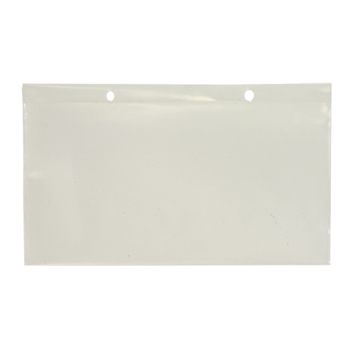 Support clair pour &eacute;tiquette, &agrave; pression, 5" lo x 8" la Waymarc Industries Inc