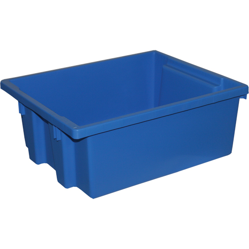 Contenants De Rangement Stack-N-Nest, 6" x 15,25" x 12,25", Bleu Waymarc Industries Inc