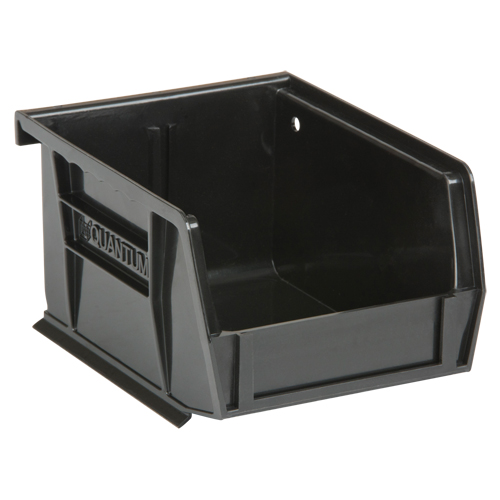 Ultra Stack & Hang Bin, 4-1/8" W x 3" H x 5-3/8" D, Black Waymarc Industries Inc