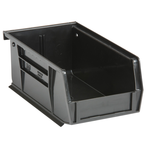 Bacs ultra empilable & suspendable, 4-1/8" la, 3" h x 7-3/8" p, Noir Waymarc Industries Inc