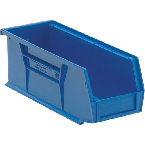 Bacs ultra empilable & suspendable, 4-1/8" la, 4" h x 10-7/8" p, Bleu Waymarc Industries Inc