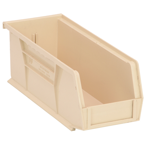 Ultra Stack & Hang Bin, 4-1/8" W x 4" H x 10-7/8" D, Ivory Waymarc Industries Inc