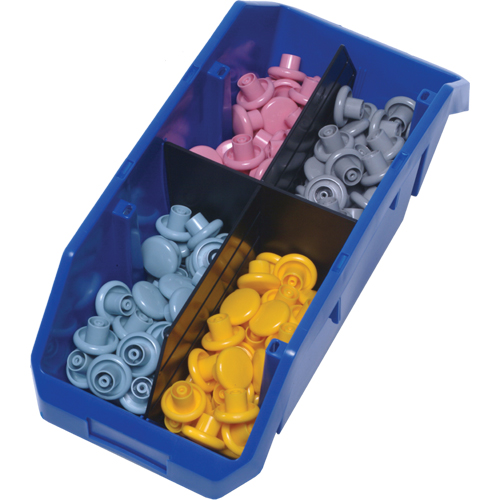 Quick Pick Bins, 5" x 6.625" x 12-1/2", Blue Waymarc Industries Inc