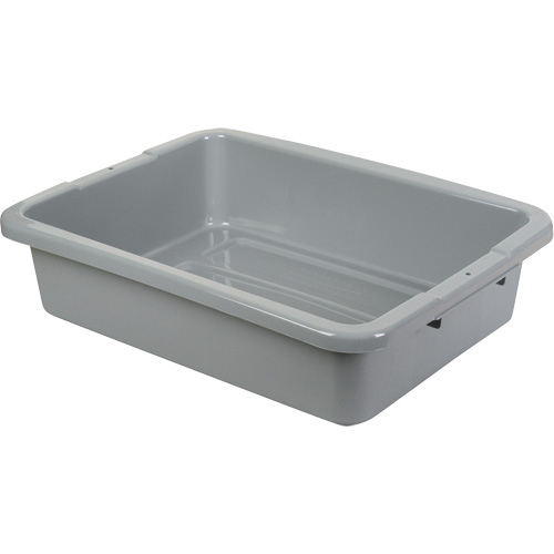 Boîtes utilitaires - Gris, 5" ha x 15" p x 20" lo, Plastique, Gris Waymarc Industries Inc