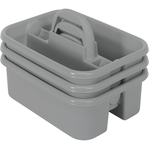 BOITE RANGEMENT,OUTILS,18 1/4X13 3/4X8 3/4,GRIS, 8-3/4" x 13-3/8" x 13-3/8", Gris Waymarc Industries Inc