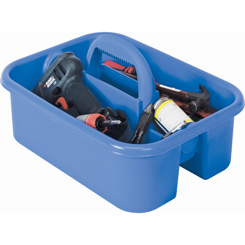 Supply Caddy, 5.5" x 13-3/8" x 13-3/8", Blue Waymarc Industries Inc