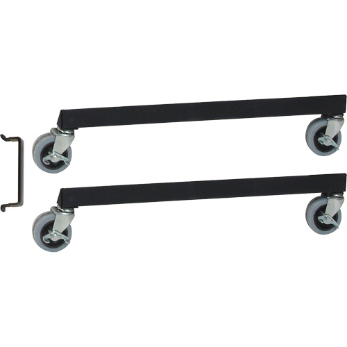 Interlocking Storage Cabinet Floor Stand Mobilizing Kit Waymarc Industries Inc