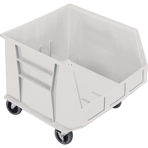 Bac mobile, 14" ha x 16-1/2" la x 18" p, Capacit&eacute; de 75 lb, Ivoire Waymarc Industries Inc
