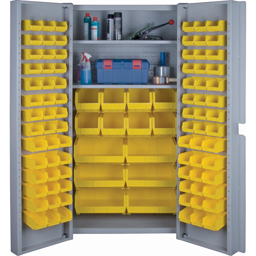 Armoires &agrave; combinaison &agrave; portes creuses, 38" la x 24" p x 72" h, Gris Waymarc Industries Inc