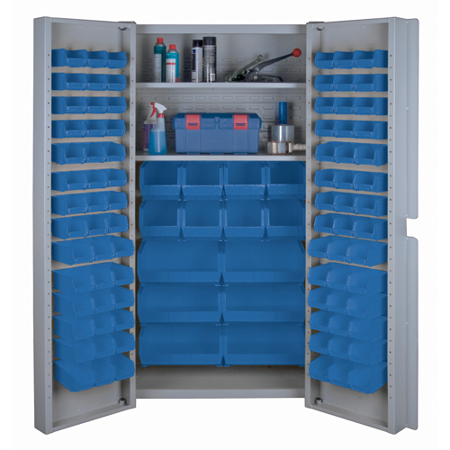 Armoires &agrave; combinaison &agrave; portes creuses, 38" la x 24" p x 72" h, Gris Waymarc Industries Inc