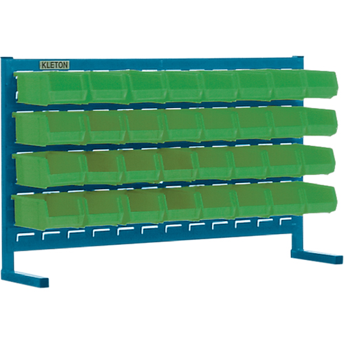 Rayonnage &agrave; persienne avec bacs, 32 bacs, 36" la x 8-1/4" p x 22" h Waymarc Industries Inc