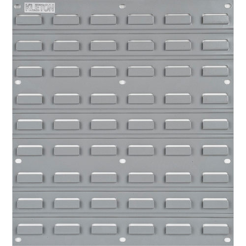 Panneau perfor&eacute; en m&eacute;tal pour bacs, 16 bacs, 18" la x 1/8" p x 19" h Waymarc Industries Inc