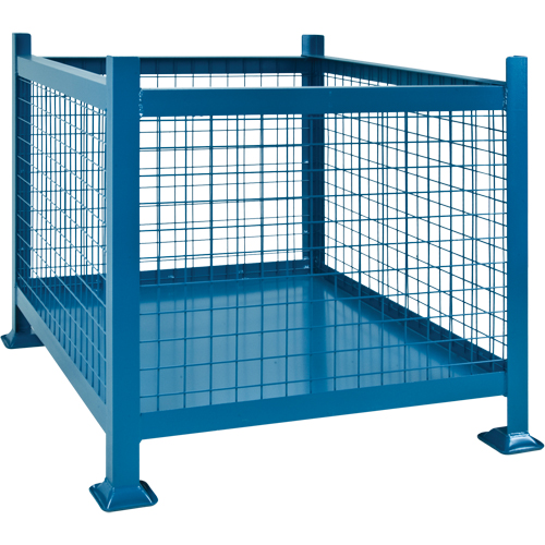 Contenants de vrac empilables, 40,5" la x 48,5" p x 30" h, Capacit&eacute; de 3000 lb Waymarc Industries Inc