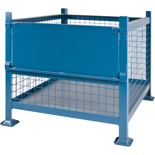 Contenants de vrac empilables, 34,5" la x 40,5" p x 30" h, Capacit&eacute; de 3000 lb Waymarc Industries Inc