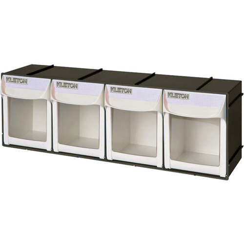 Bac basculant robuste, 23-1/2" la x 5-1/2" p x 7-7/8" h, 4 tiroirs Waymarc Industries Inc