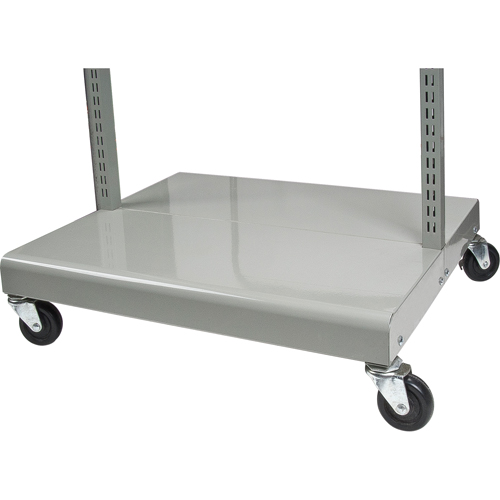 Mobile Tilt Bin Rack - Cart Only, Double-sided, 26-1/4" W x 22" D x 57-1/2" H Waymarc Industries Inc