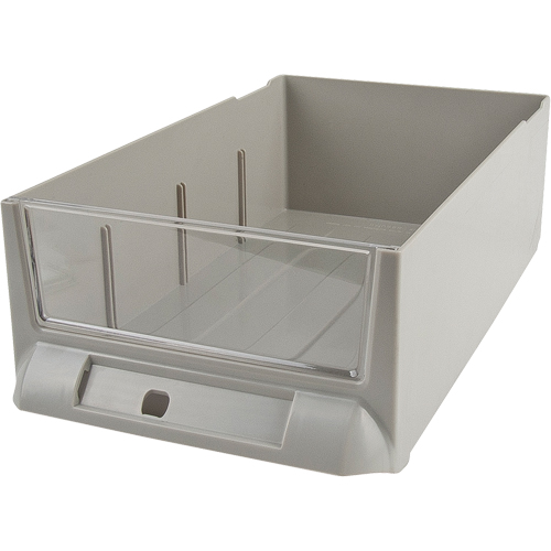 Tiroir de rechange pour armoires de pi&egrave;ces KPC-200, Plastique, 5-3/8" la x 9-13/16" p, 3-3/10" h, Gris Waymarc Industries Inc