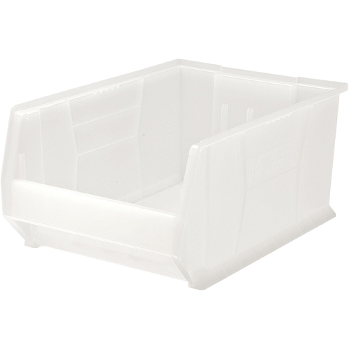 Hulk Containers, 16-1/2" W x 11" H x 23-7/8" D, Clear Waymarc Industries Inc