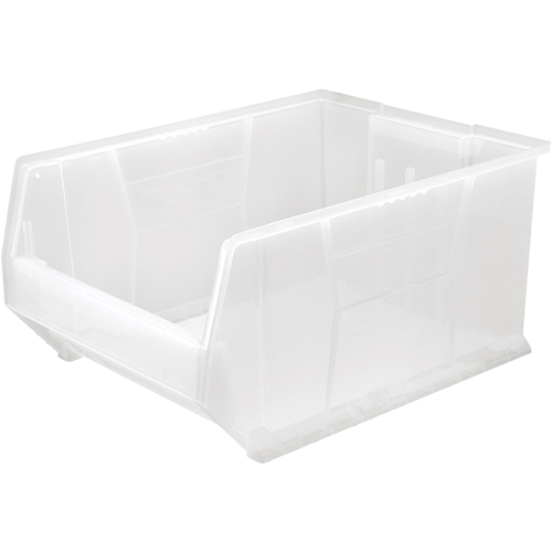 Hulk Containers, 18-1/4" W x 12" H x 23-7/8" D, Clear Waymarc Industries Inc