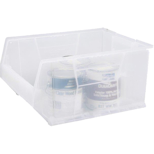 Hulk Containers, 16-1/2" W x 11" H x 23-7/8" D, Clear Waymarc Industries Inc