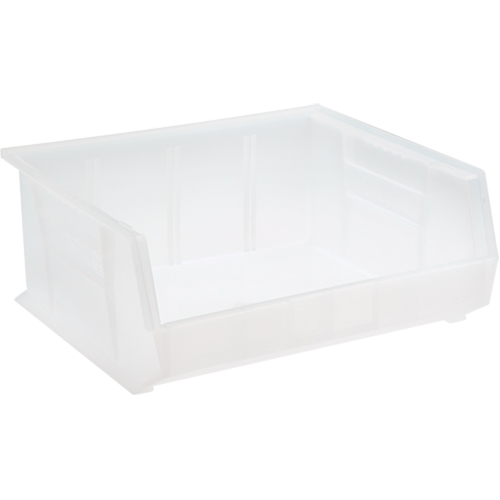 Bac transparent ultra empilable & suspendable, 16-1/2" la, 7" h x 14-3/4" p, Transparent Waymarc Industries Inc