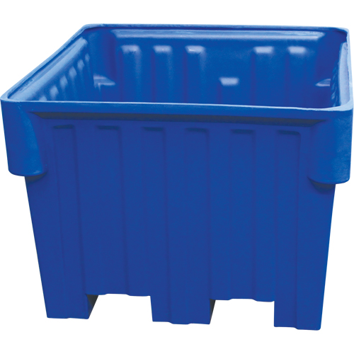 Bacs emboîtables pour chariot &eacute;l&eacute;vateur, 42" la x 48" p x 30" h, Bleu Waymarc Industries Inc