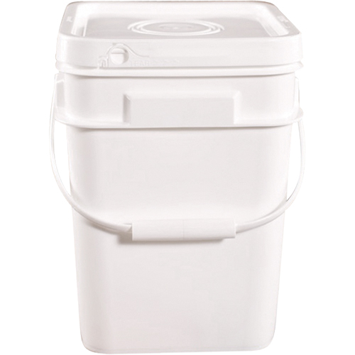 Square Pail, Plastic, 4 gal. Waymarc Industries Inc