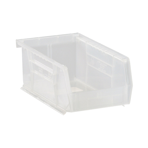 Ultra Stack & Hang Bin, 4-1/8" W x 3" H x 7-3/8" D, Clear Waymarc Industries Inc